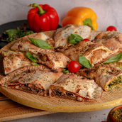 Chicken And Turkey Calzone
