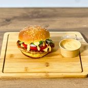Shasma's Home-Made Chicken Burger 