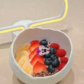 Yogurt berry bowl