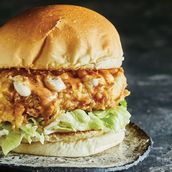 Cheesy Chicken  Burger