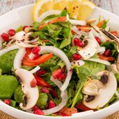 Rocca Mushroom Salad