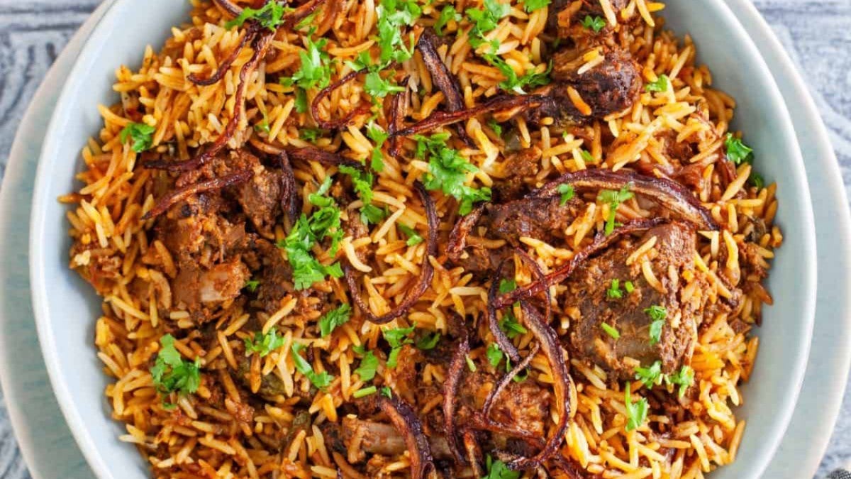 Lamb Tikka Biryani