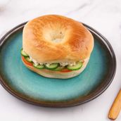 Chicken bagel