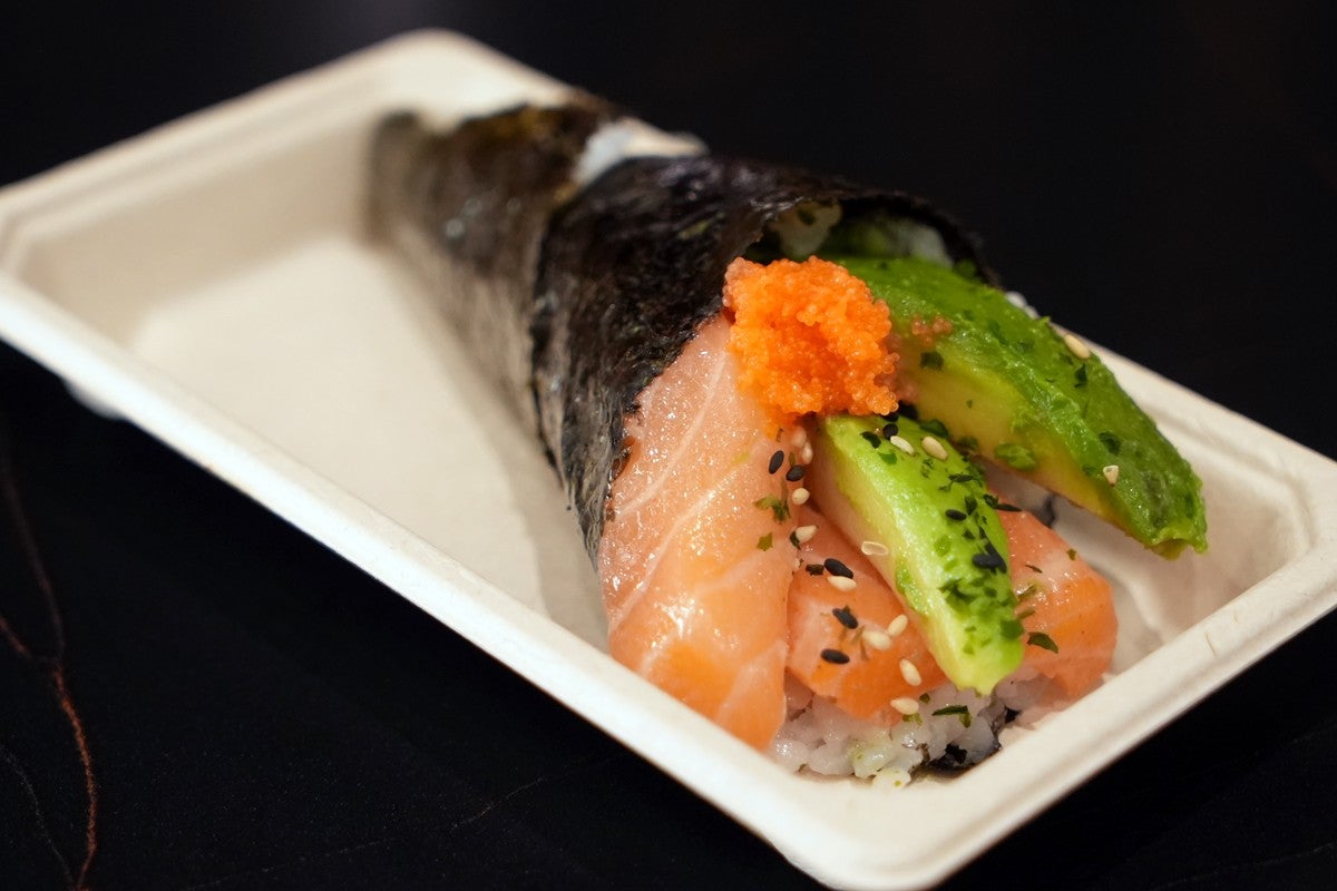 Salmon Avocado Temaki