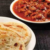 Poratta (Beef Curry)