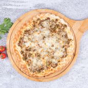 Cheese With Meat Manoushe