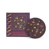 Orange Peel & Raisins Bark In Dark Chocolate