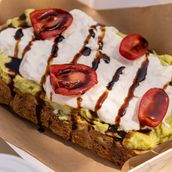 BURRATA AVO TOAST