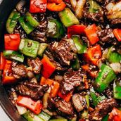 Wok Fried Beef Combo