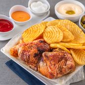Half Roasted Chicken
