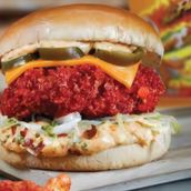 Cheetos Burger (Chkn/beef)