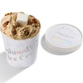 Dates Ice Cream with Caramelized Walnuts & Vanilla Marshmallows