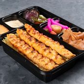 Chicken Kabab With Rice 