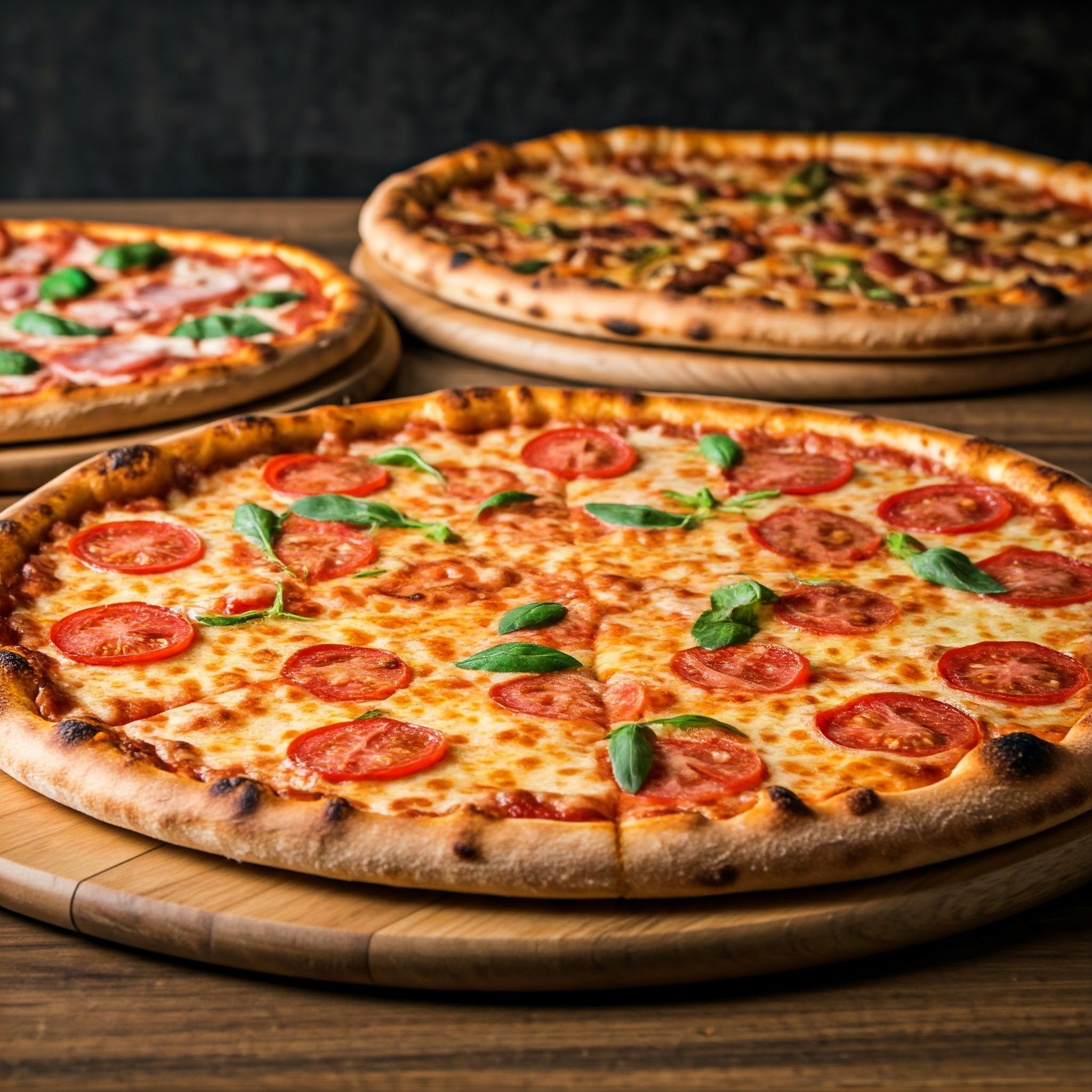 3 Medium Free Choice Pizza