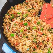 Schezwan Veg Fried Rice