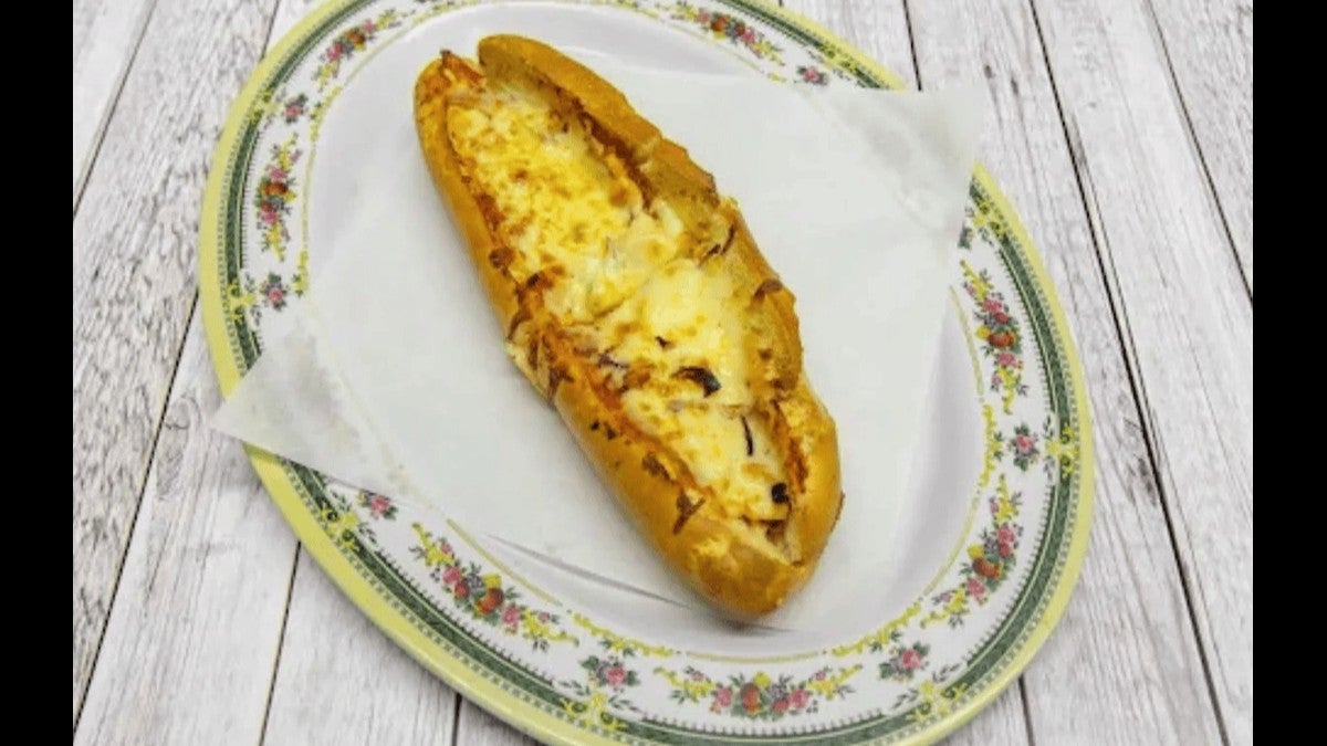 Baguette with 3 Toppings with Melted Cheese Meal (with Fries & Drink)