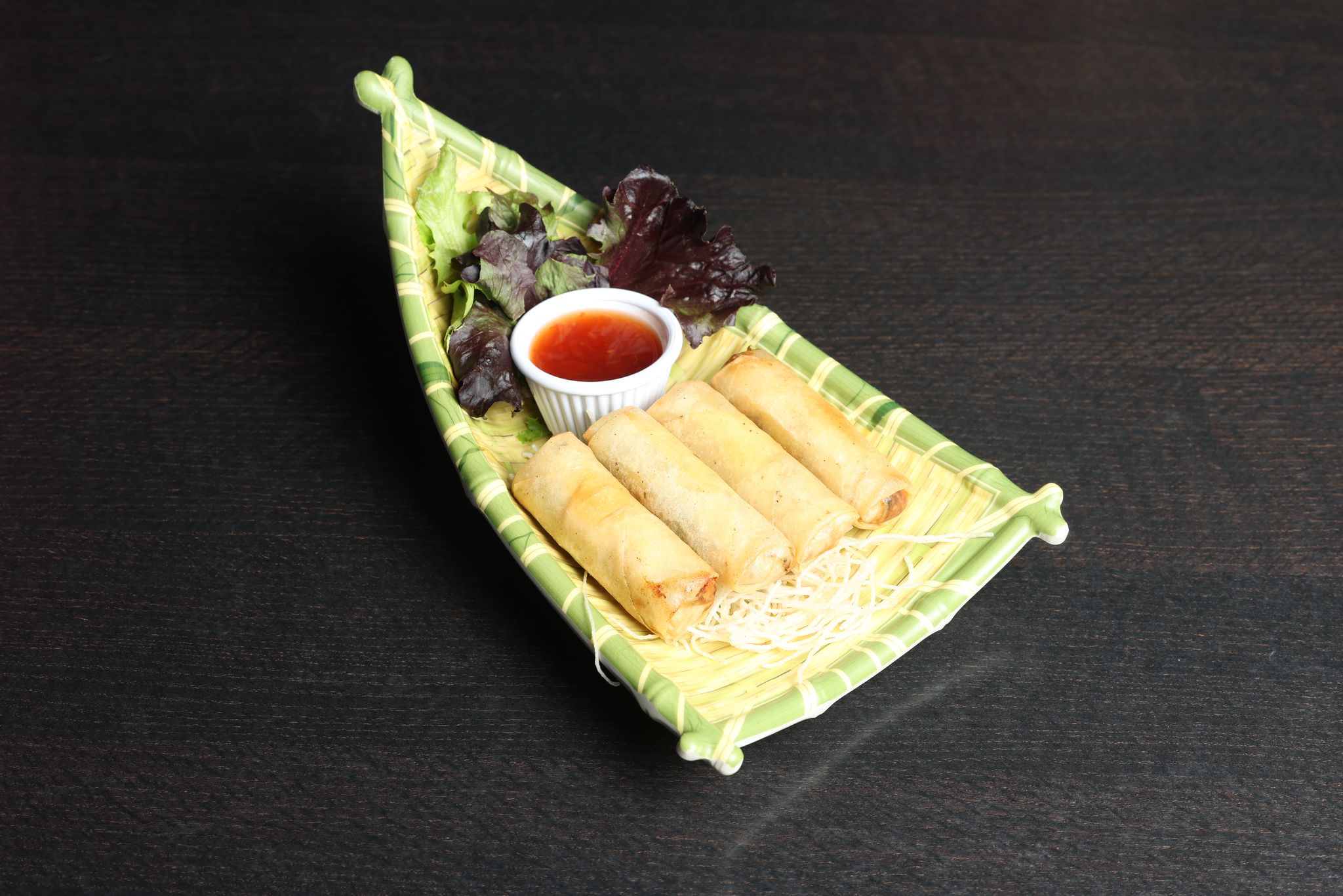 8. Por Pia Tod [4pcs] [Vegetable Spring Roll]
