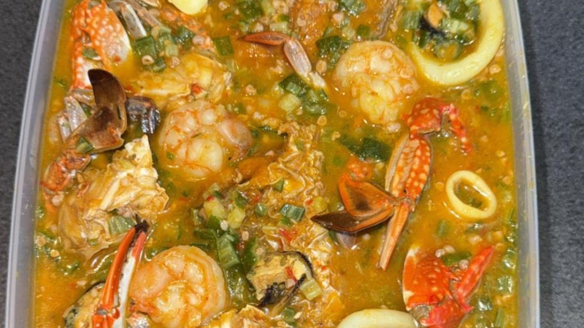 3 litre Sea food okro