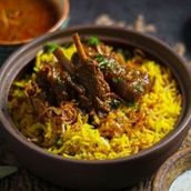 Mutton Fry Piece Biryani 		