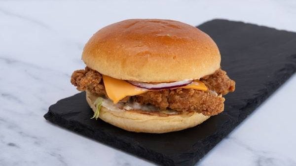 Chicken Strip Burger