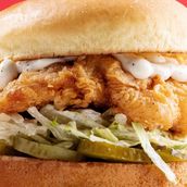 Summer Combo Meal Chicken Burger