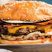 Combo Double Burger With Drink