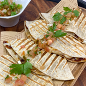 Chicken BBQ Quesadilla