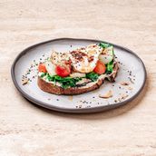 Hummus Sweet Chili Toast