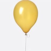 1 Golden Helium Balloon