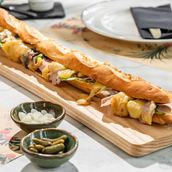 Baguette Ham and Raclette