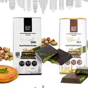 Dubai Viral Kunafa Chocolate Combo (Milk + Dark) - 200g + 200g