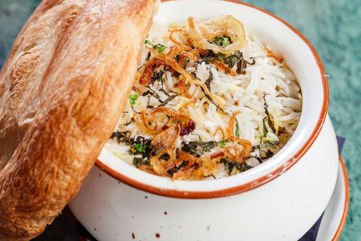Parda Lamb Biryani