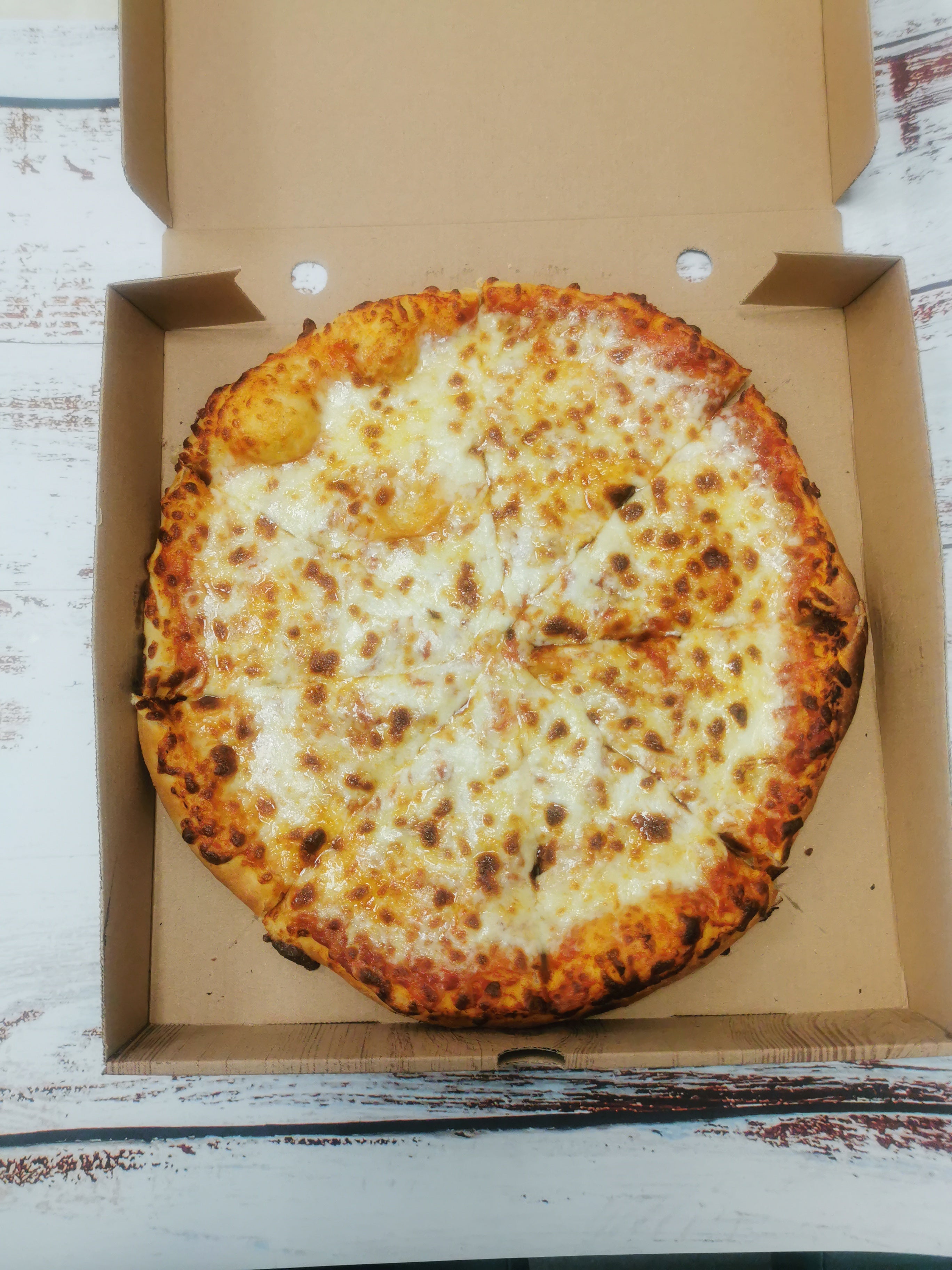 Cheese and Tomato Pizza