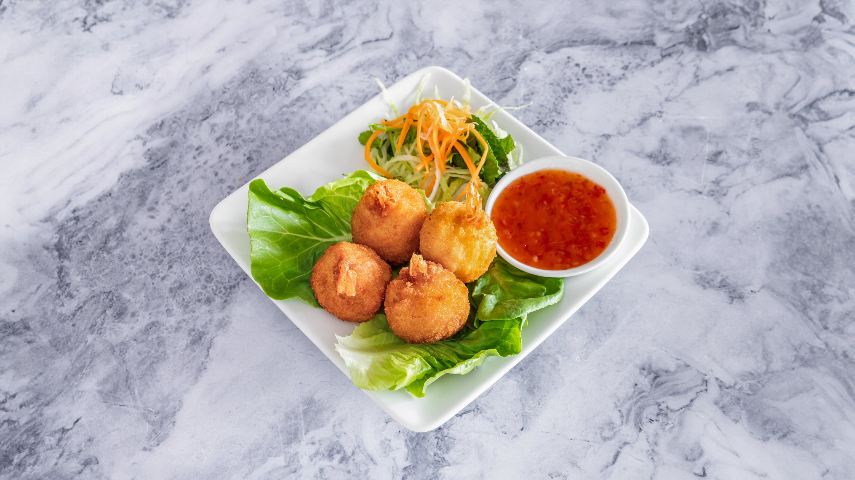 Crispy Fried Prawns (Tôm Chiên Xù) - 6 pieces