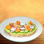 Veggies Toast