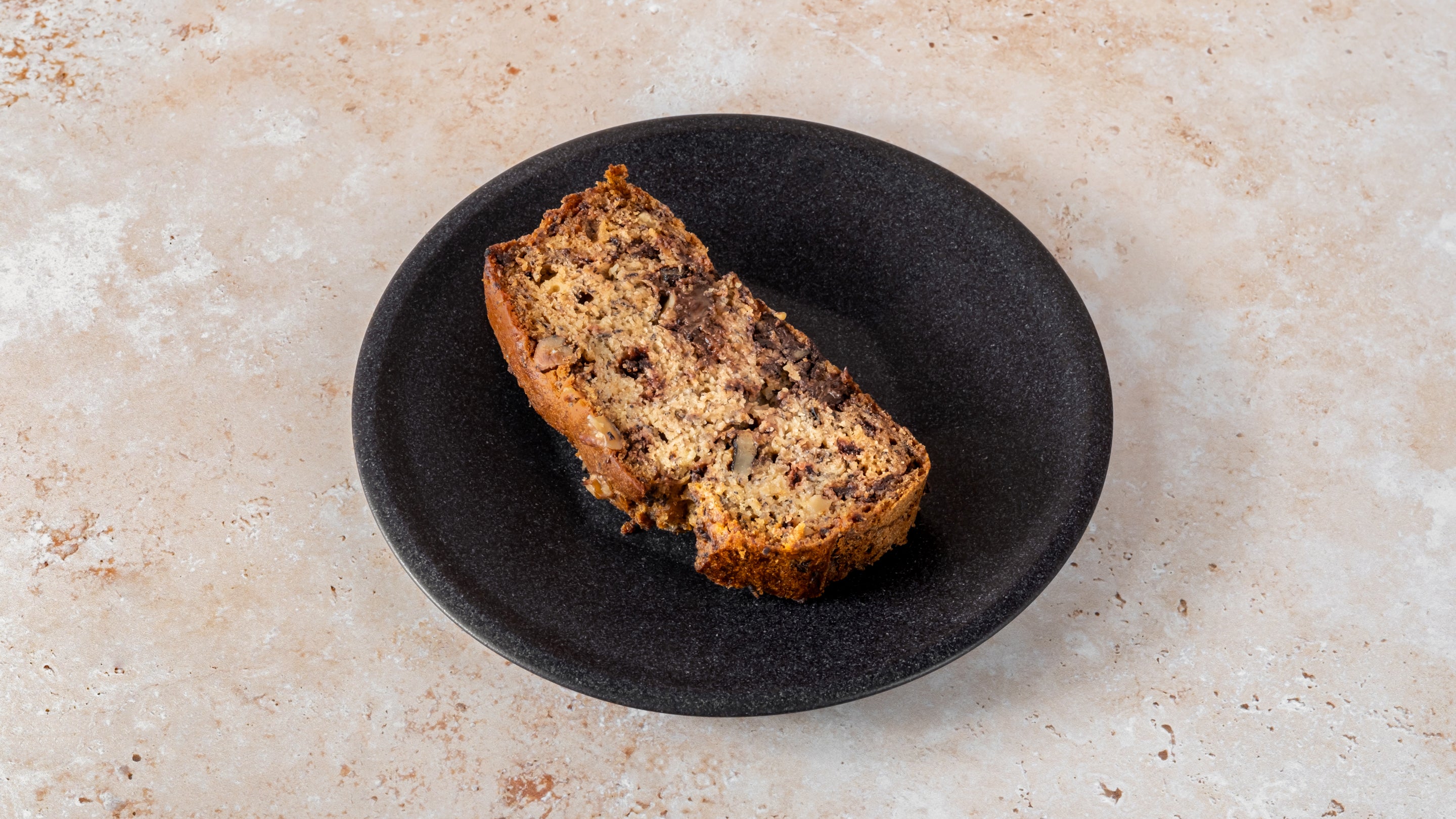 Banana Bread with Chocolate and Nuts