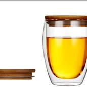 Double Wall Glass Cup 350ml .0005