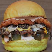 Beef Burger Malghoom Sandwich