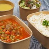 Peas With Meat & Rice