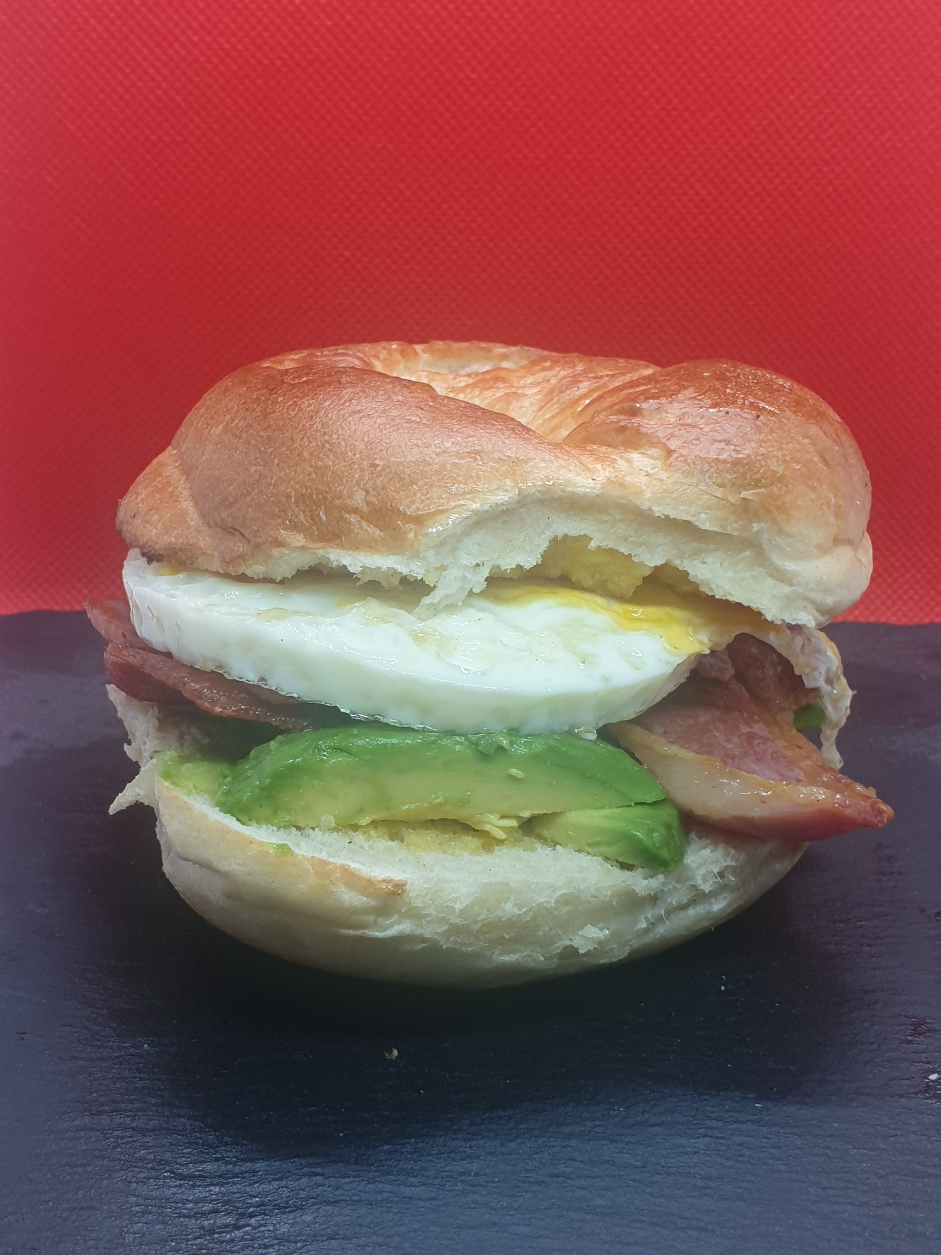 Bacon Egg & Avocado Bagel