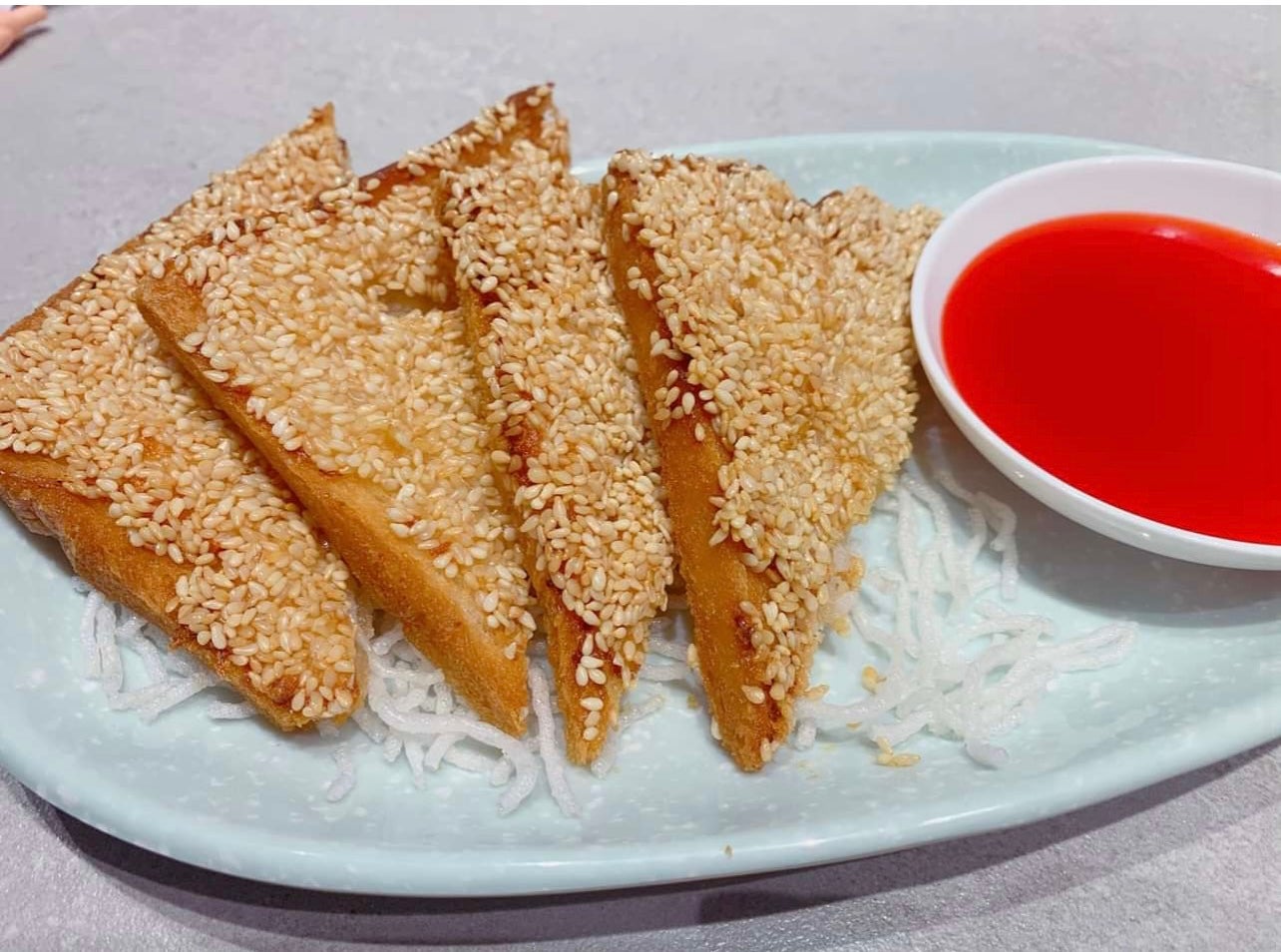 Sesame Prawn Toast