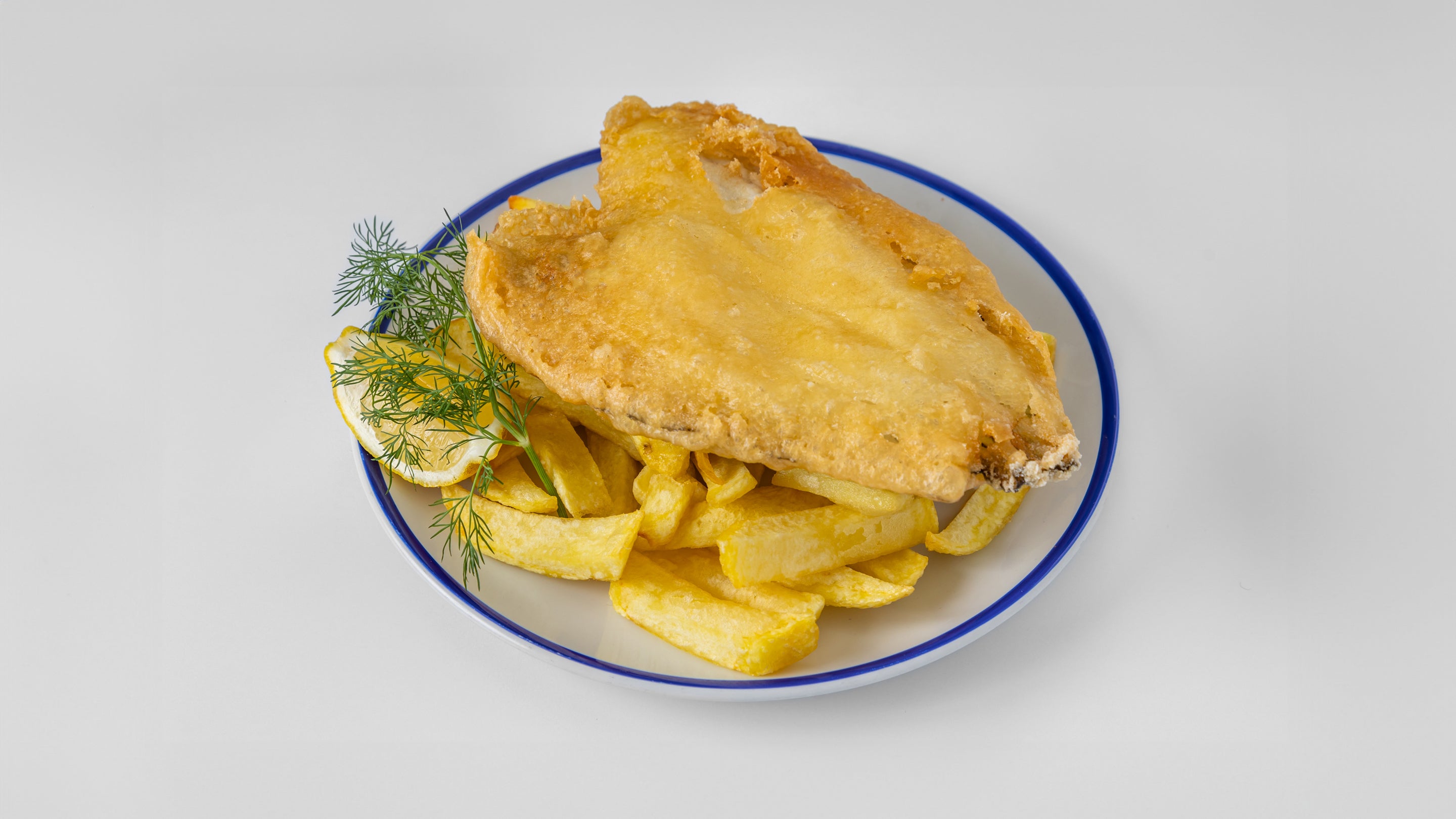 Plaice & Chips