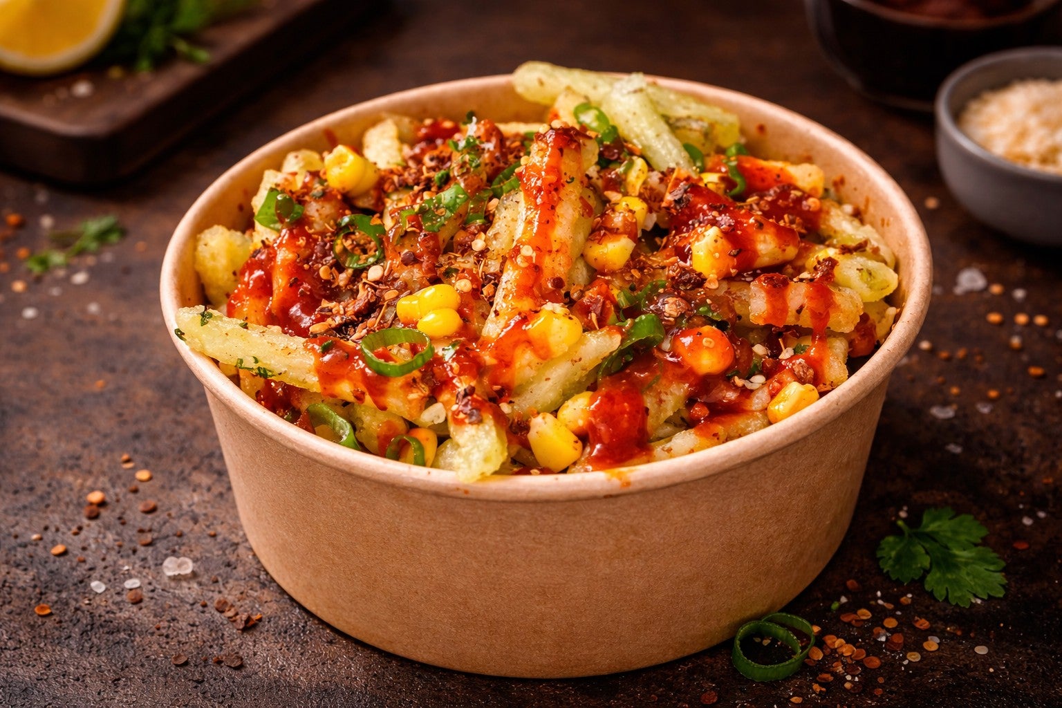 Firecracker Corn Fries