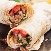 Turkish Beef Wrap Combo