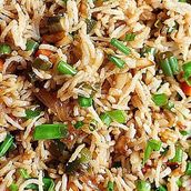 VEG FRIED RICE HALF