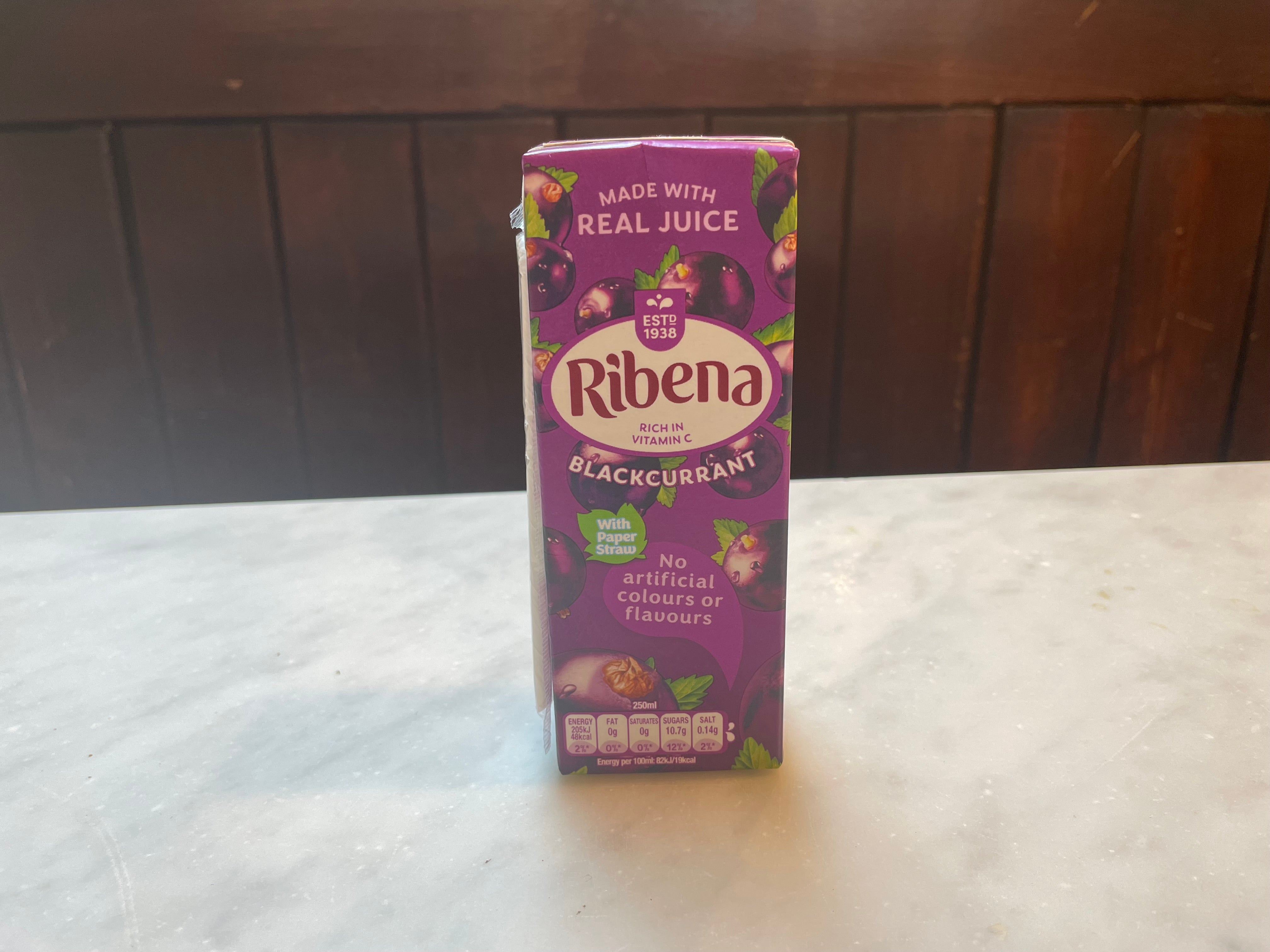 Ribena Blackcurrant (250ml)