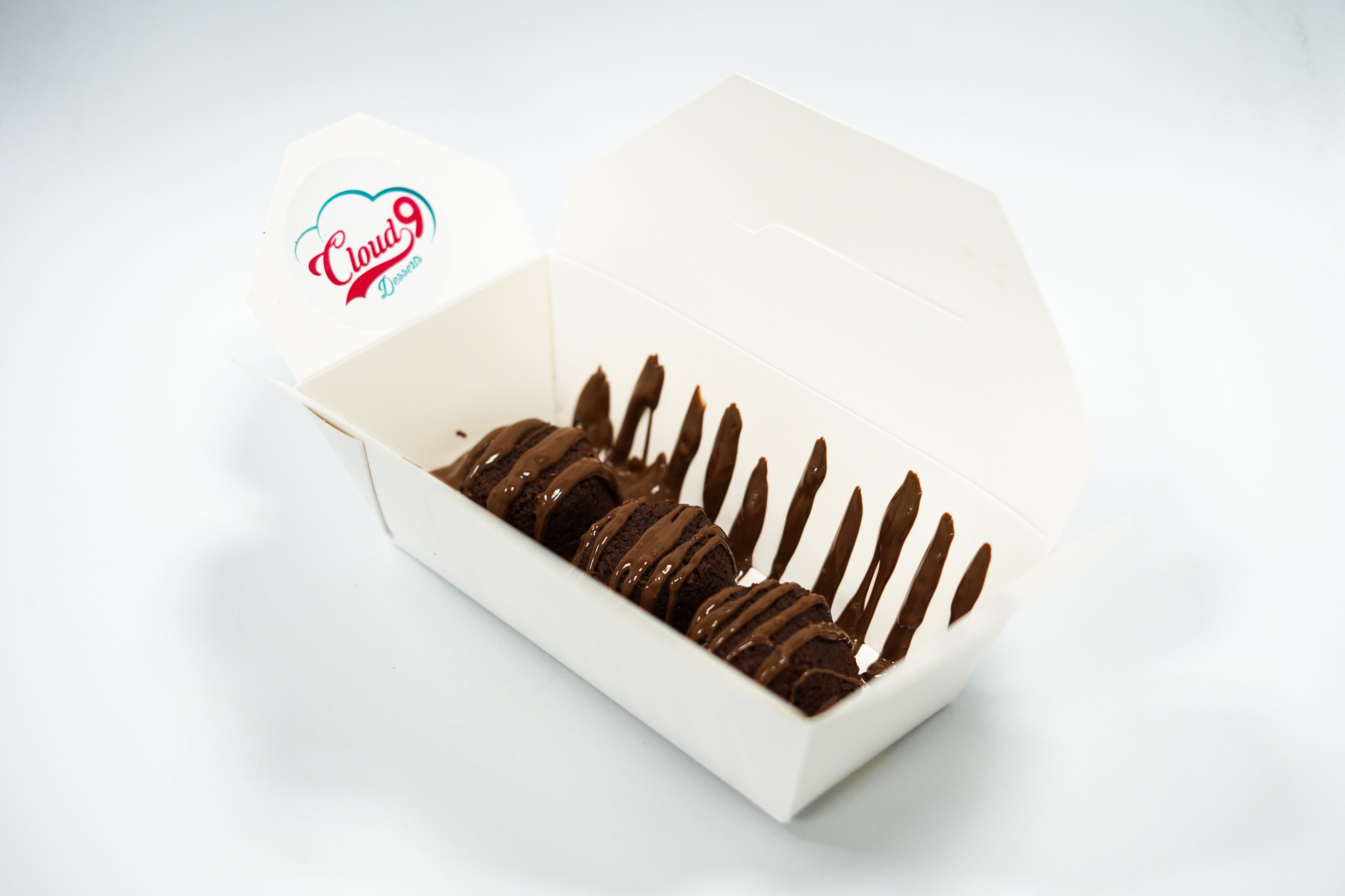 Brownie Bites (3) with Ice cream