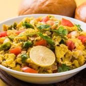 Egg Bhurji Pav