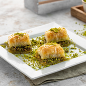 Pistachio Baklava 3 Pieces
