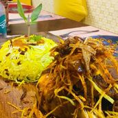 Roasted Chicken With Zereshek Rice